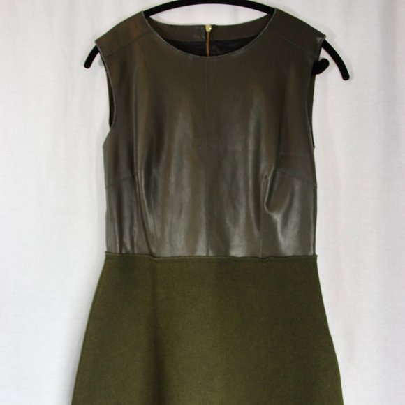 Zara vegan leather dress - Picture 1 of 3